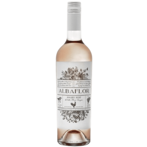 Vinho AlbaFlor Malbec Rosé 750mL