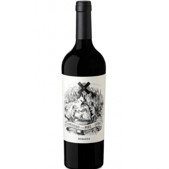 Vinho Cordero con Piel de Lobo Bonarda 750mL