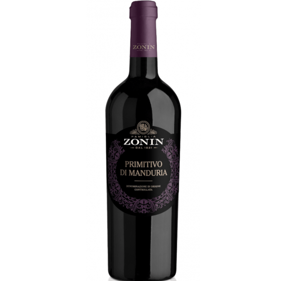 Vinho Zonin Primitivo Di Manduria 750mL