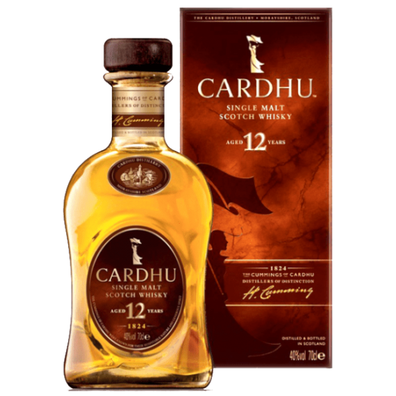 Whisky Cardhu Single Malt 12 anos 1000mL