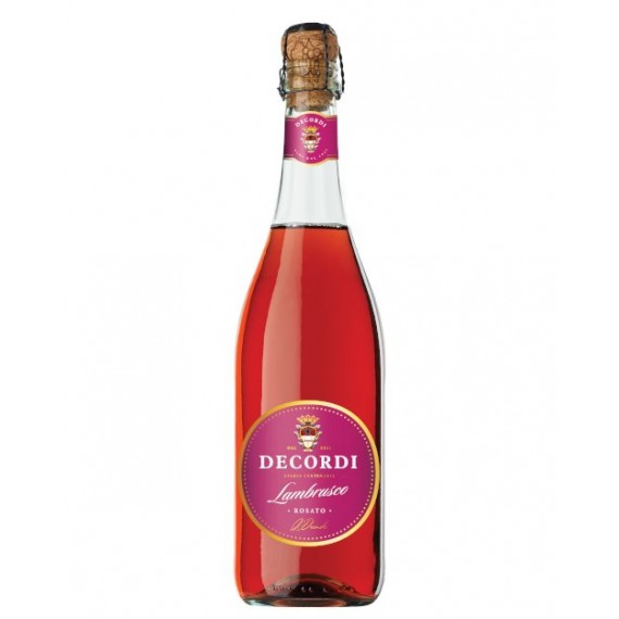 Vinho Frisante Decordi Lambrusco Rosé 750mL