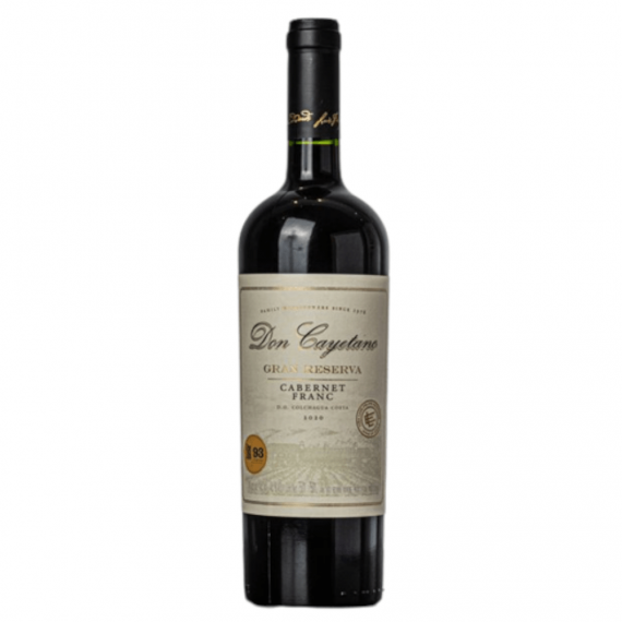 Vinho Don Cayetano Gran Reserva Cabernet Franc 750ml 