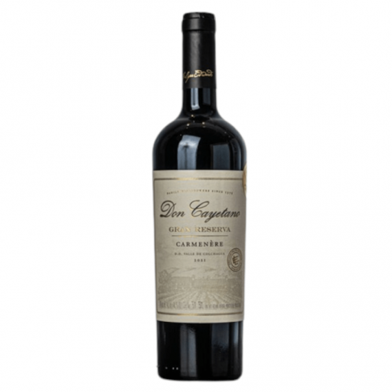 Vinho Don Cayetano Gran Reserva Carmenére 750ml