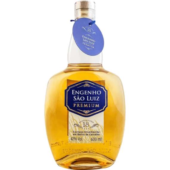 Cachaça Engenho São Luiz Premium 18 meses 600mL