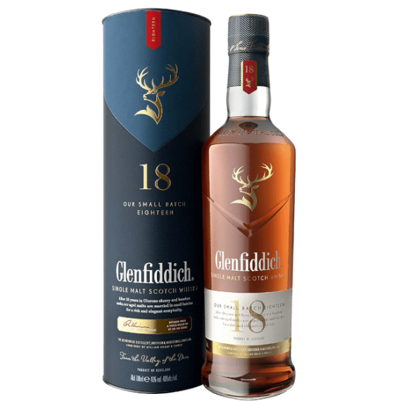 Whisky Glenfiddich Single Malt 18 anos 750mL