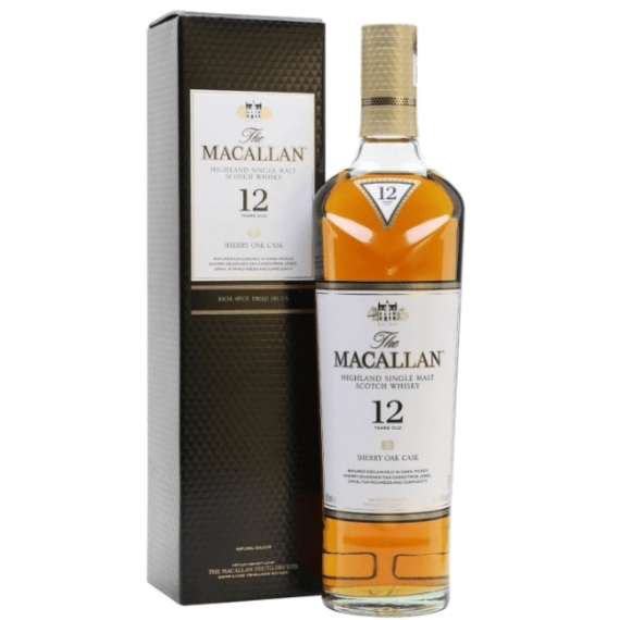 Whisky Macallan Single Malt Sherry Oak 12 Anos 700ml