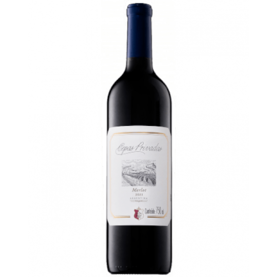 Vinho Cepas Privadas Merlot 750ml