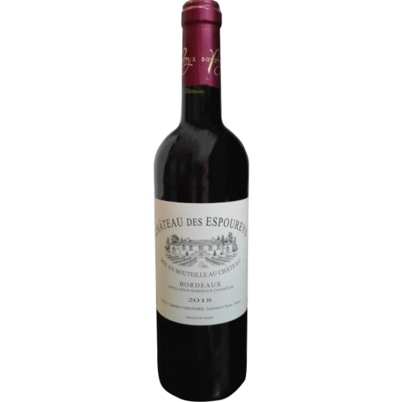 Vinho Château Des Espoureys Bordeaux 750 ml