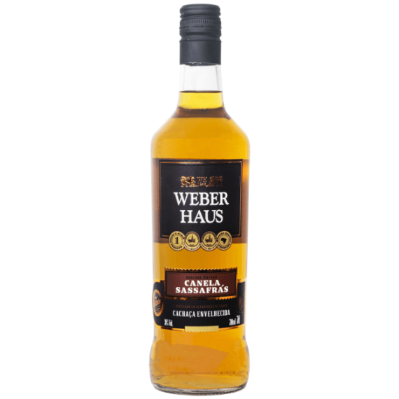 Cachaça Weber Haus Canela Sassafrás 700mL